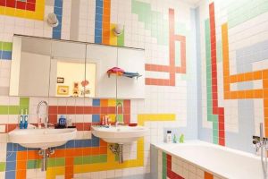 别致的趣味儿童浴室创意 打造一个童趣的儿童卫生间