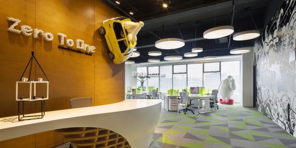 三木·海立方科技办公室现代风格600㎡设计方案