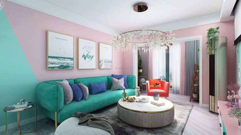 东莞春晖国际城北欧风格130平米装修效果图案例_东莞居众装饰装修设计