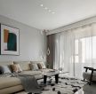 110平方现代客厅沙发墙装修效果图
