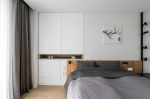 110平方现代房屋卧室床头壁柜装修效果图