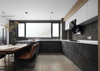 170平方现代厨房装修设计效果图