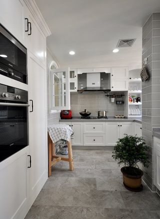 100平米欧式风格厨房装修效果图一览