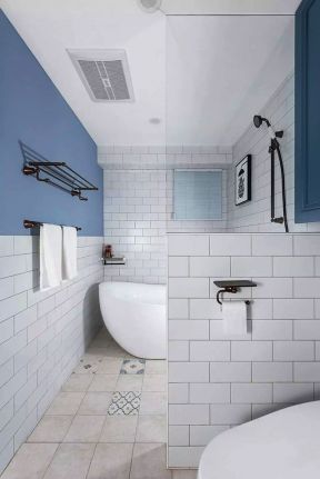 简欧卫生间装修设计 简欧卫生间瓷砖 简欧卫生间图片