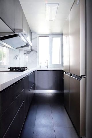65平米两室一厅现代厨房装修效果图