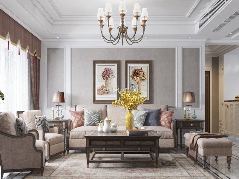 美式风格客厅沙发 美式风格客厅装修效果图