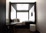 黑白灰风格卧室简单装修效果图