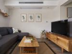 苏宁檀悦日式风格90平米二居室装修效果图案例