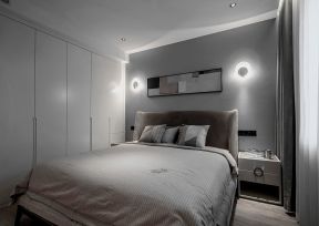 卧室壁灯图片 卧室壁灯装修效果图 简约卧室装修