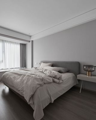现代简约风格家装卧室设计实景图