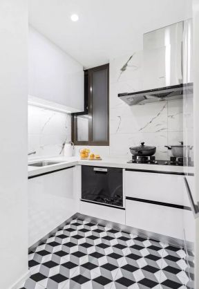 厨房地砖 厨房橱柜效果图片欣赏 厨房橱柜效果