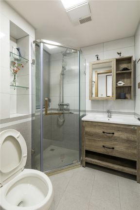 卫生间淋浴房图片 卫生间设计与装修