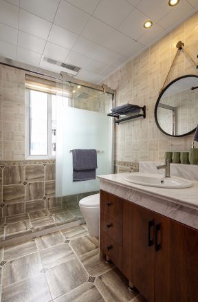 卫生间墙砖拼图 卫生间设计装修 卫生间墙砖装修效果图