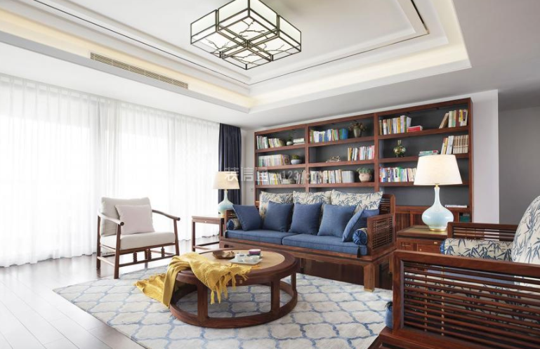 客厅书柜装修效果图 客厅书柜效果图大全