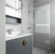 现代风格婚房卫生间淋浴房装修效果图大全
