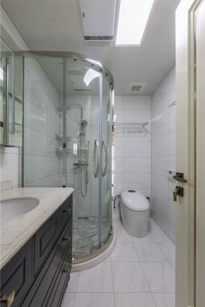 卫生间淋浴房图片 现代卫生间装修效果图