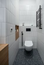 30平米单身公寓卫生间墙砖装修效果图