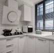 100平米房屋白色厨房装修效果图片