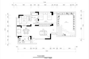 中式极简二居室如何设计？客厅一反常态不装电视沙发