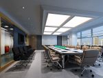 广州简约风格1000平米办公室装修效果图案例