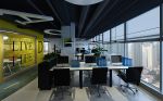 广州简约风格1000平米办公室装修效果图案例