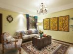 东南亚风格家庭客厅装修设计效果图