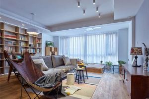 客厅变书房，阳台打通变地台，将舒适性和实用性完美结合