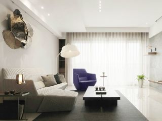 120平方家庭客厅沙发装修装修设计图