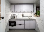 现代北欧风格小厨房橱柜装修效果图