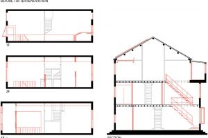 三层复式住宅户型图
