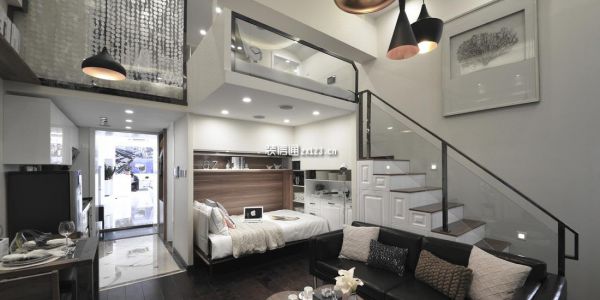 小公寓设计现代风格60㎡设计方案