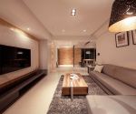 瑞利新城120平三居室日式风格装修案例