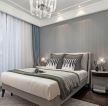150平米家庭卧室床头设计装修效果图