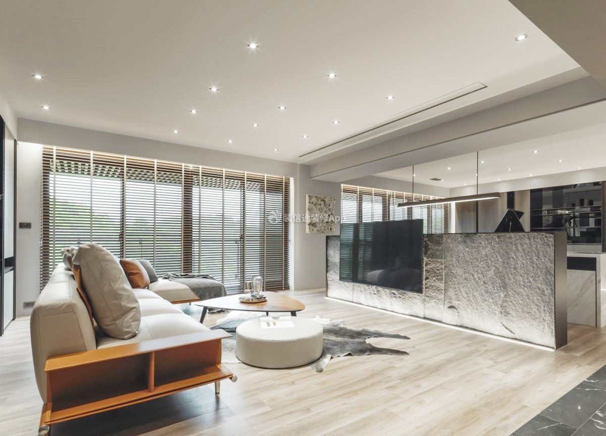 140平方台式风格客厅装修效果图