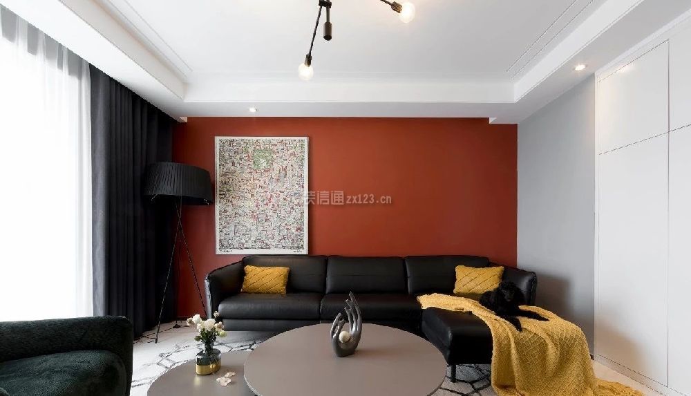客厅地毯与沙发搭配图片 客厅沙发背景墙装饰画