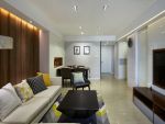 中洲半岛城邦108平米现代二居室装修案例