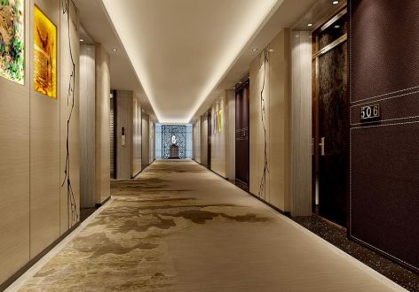 1000平米商务酒店装修设计案例