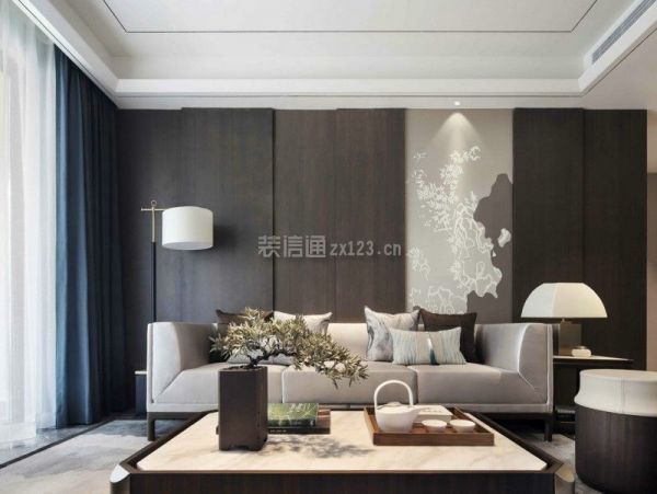 新中式客厅图片