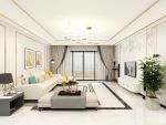国樾龙城湾127平米三居室现代简约风格装修案例