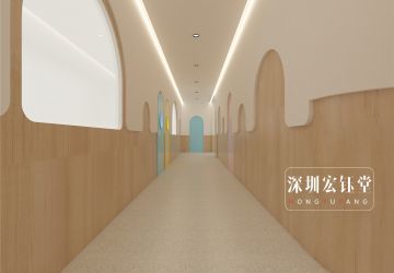 郑州维贝尼早教中心装修设计效果图