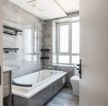 昆明房子装修卫生间浴缸设计图欣赏