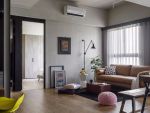 住宅·水晶榕著现代风格96平米三居室装修效果图案例