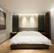 上海别墅卧室床头背景墙装修设计图