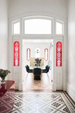 上海欧式别墅玄关走廊装修设计图片