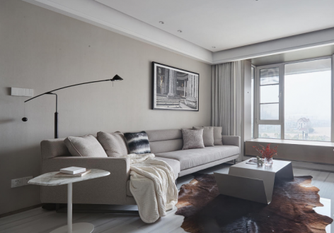 恒大·凤垭华庭现代风格140平米三居室装修效果图案例