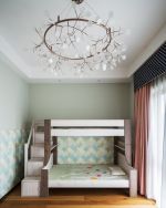 上海300平米别墅儿童房高低床装修设计图