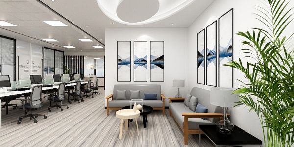 360平方米现代轻奢办公室装修案例