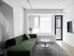 融创御锦90平米北欧极简风格三居室装修案例