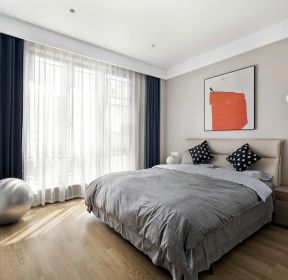 昆明150平米三居室卧室木地板装修效果图-每日推荐