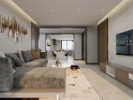 祥泰紫宸现代风格142平米三居室装修效果图案例